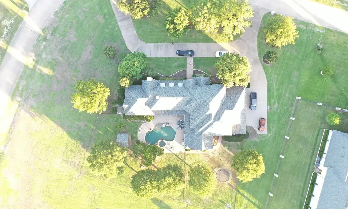 New shingle roof installation on a home in Barrington